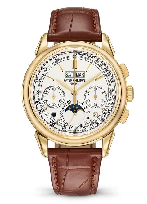 PATEK PHILIPPE, GOLD PERPETUAL CALENDAR 